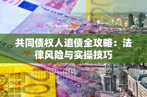 武汉共同债权人追债全攻略：法律风险与实操技巧