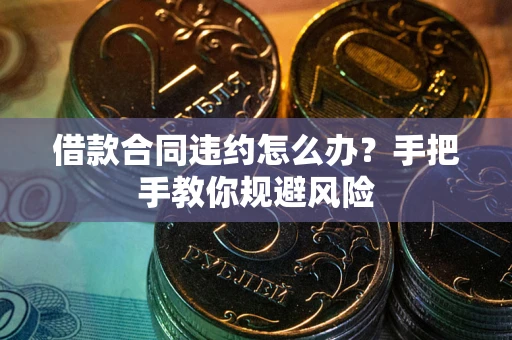 武汉借款合同违约怎么办？手把手教你规避风险