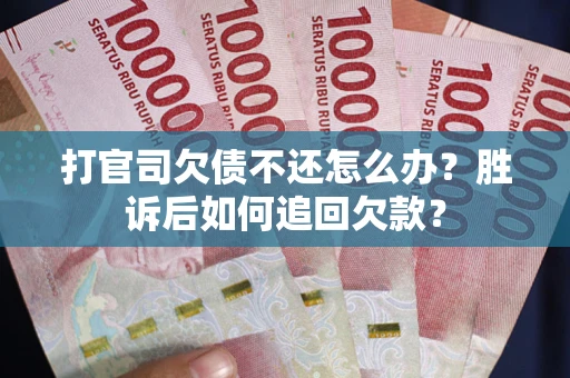 武汉打官司欠债不还怎么办？胜诉后如何追回欠款？