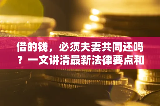 武汉借的钱，必须夫妻共同还吗？一文讲清最新法律要点和避坑指南