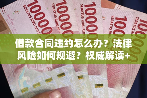 武汉借款合同违约怎么办？法律风险如何规避？权威解读+实用指南