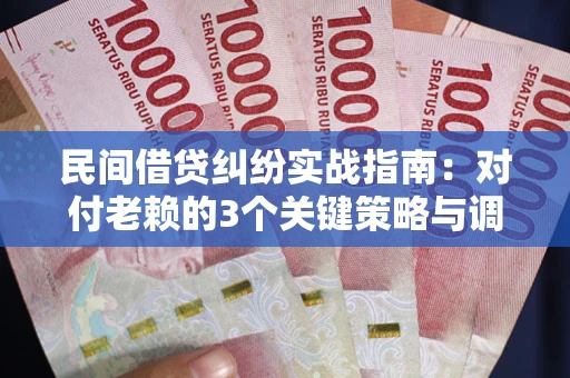 武汉民间借贷纠纷实战指南：对付老赖的3个关键策略与调解盲区解析