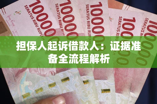 武汉担保人起诉借款人：证据准备全流程解析