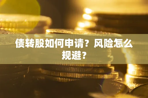 武汉债转股如何申请？风险怎么规避？